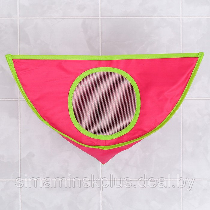 Сетка для хранения игрушек в ванной, цвет розовый - фото 5 - id-p206761596