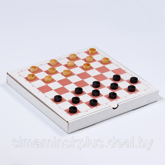 Настольная игра 3 в 1: шахматы, шашки, нарды, деревянные фигуры, доска 29.5 х 29.5 см - фото 3 - id-p206760818