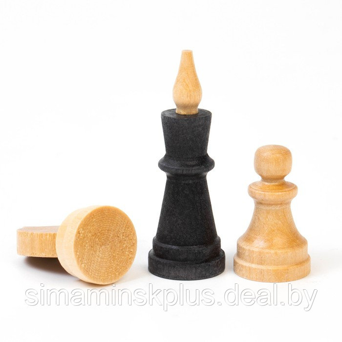 Шахматы, "Классика", король h-7 см, пешка h-4 см, доска 29 х 29 х 4 см - фото 2 - id-p206760849