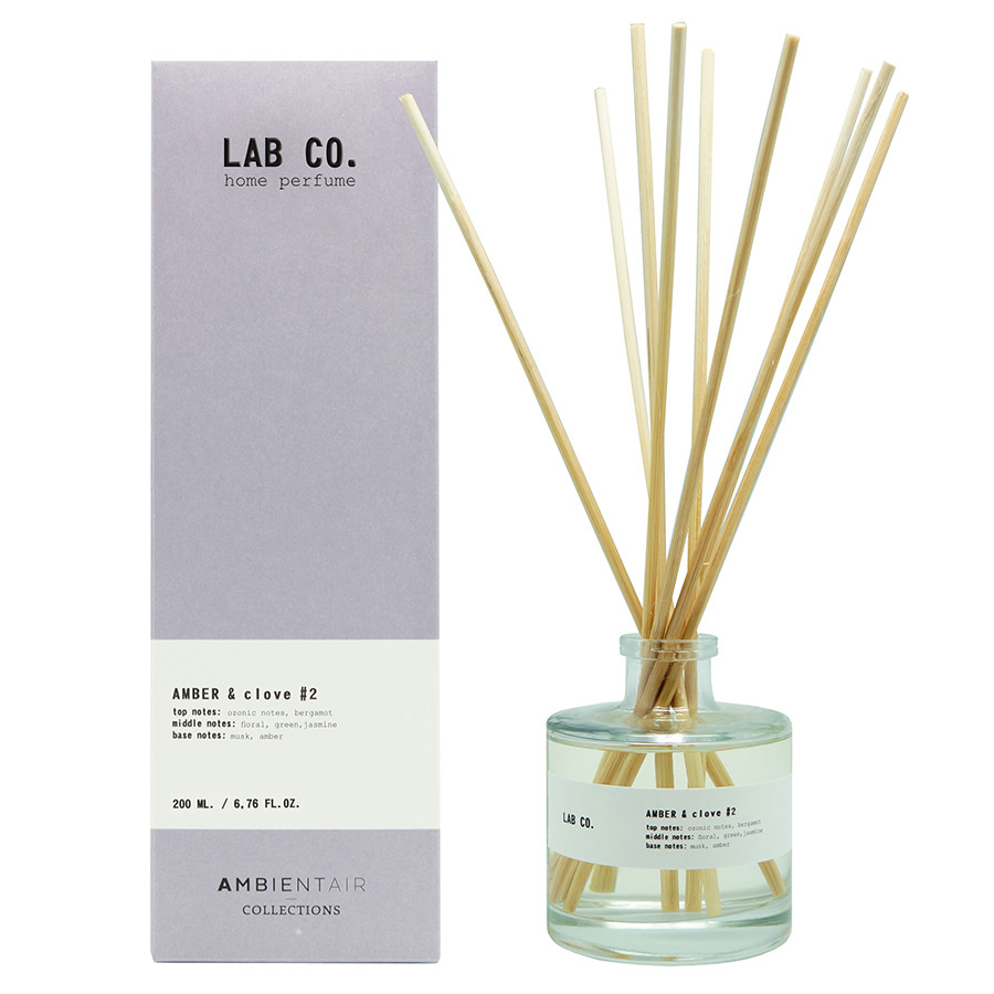 Диффузор ароматический Lab Co, Amber & Clove, 200 мл