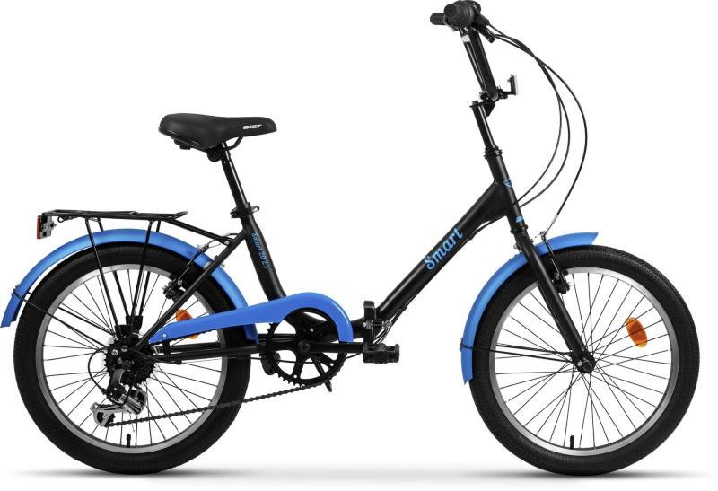 Велосипед Aist Smart 20 2.1/20 Черно-синий (2023)