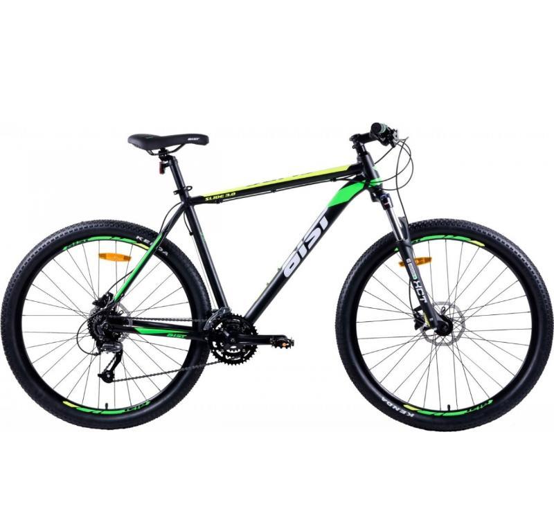 Велосипед Slide 3.0/27.5/20 Черно-зеленый - фото 1 - id-p206763290