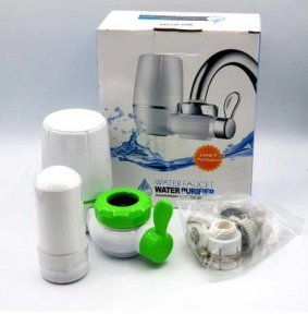 Фильтр очиститель воды Water Purifier / Фильтр проточный грубой девятиуровневой очистки Зеленый - фото 1 - id-p206763811
