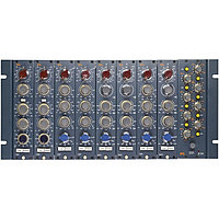 Channel Strip BAE 8CM 8 Channel mixer with PSU 48v