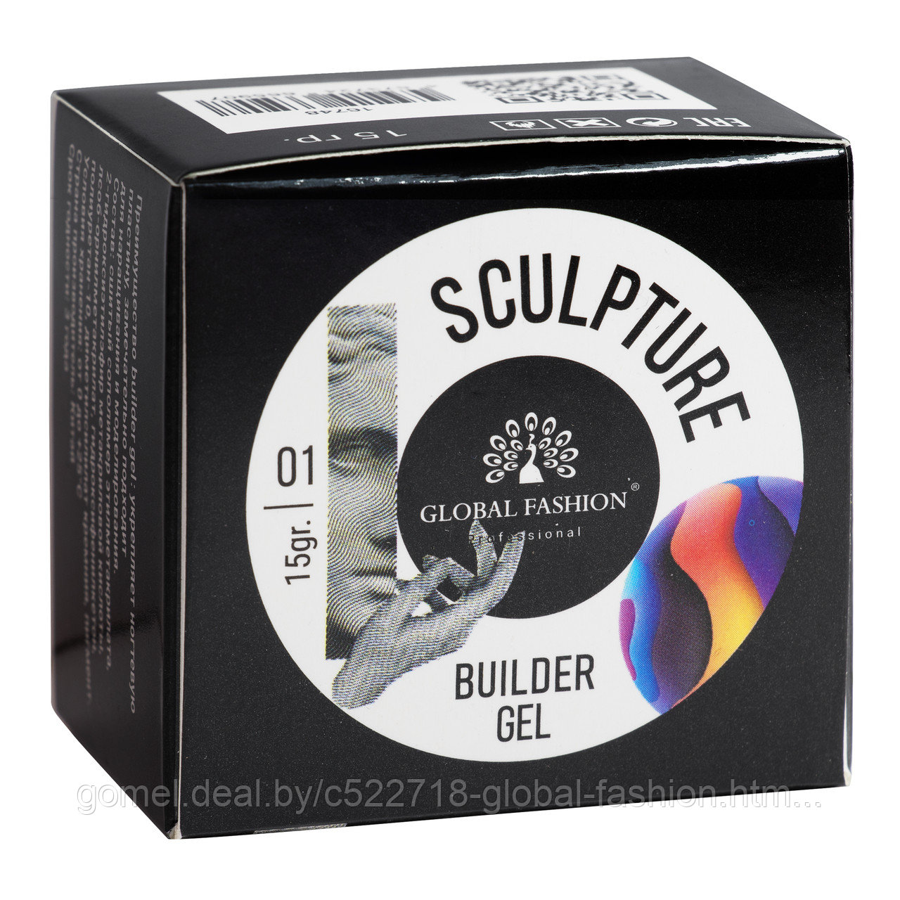 Скульптурный гель «SCULPTURE BUILDER GEL» 15 гр, CLEAR №01 - фото 10 - id-p194129382