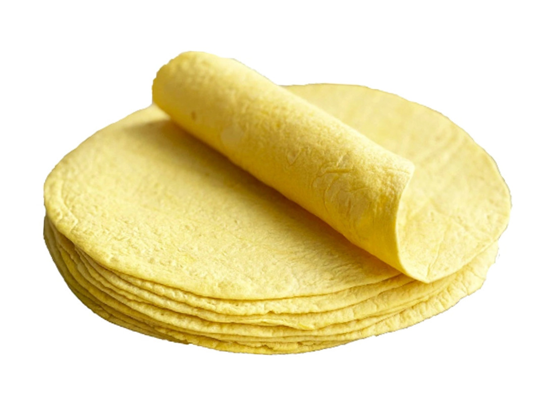 Тортилья пшеничная со вкусом сыра замороженная, Ø25,4см, 67г, (12шт/уп) - фото 1 - id-p86442205