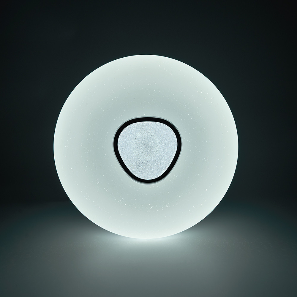 Светодиодный управляемый светильник накладной Feron AL5777 RAINBOW тарелка 60W RGB + CCT 3000К-6000K 41917 - фото 4 - id-p206772829