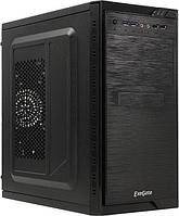 Корпус Minitower ExeGate QA-412U-XP600 (mATX, БП XP600 с вент. 12см, 2*USB+2*USB3.0, аудио, черный)