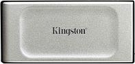 Твердотельный накопитель Kingston XS2000, 1000GB, External SSD, USB 3.2 Gen2 Type-C, R/W 2000/2000MB/s, Silver