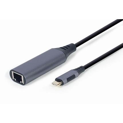 Cablexpert A-USB3C-LAN-01 Адаптер интерфейсов Cablexpert A-USB3C-LAN-01, USB-C (вилка) в Гигабитную сеть, фото 2