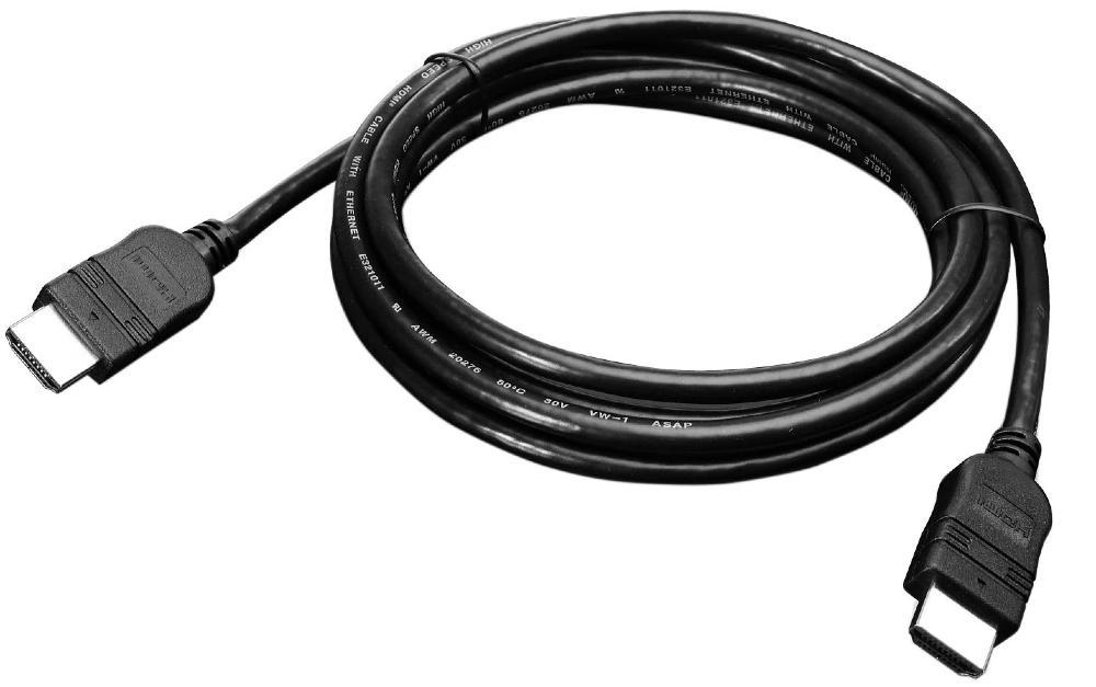 Переходник Lenovo HDMI to HDMI cable ( M to M, 2 meters, Stereo 3D support, Full 1080+ resolutions at 120Hz, - фото 1 - id-p203918926