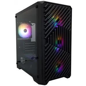 1STPLAYER TRILOBITE T5 Black / mATX, TG / 4x120mm LED fans inc. / T5-BK-4F1 - фото 1 - id-p206780945