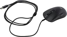 Манипулятор Logitech Gaming Mouse G403 HERO Black (RTL) USB 6btn+Roll 16000dpi, 6 кнопок 910-005632 /