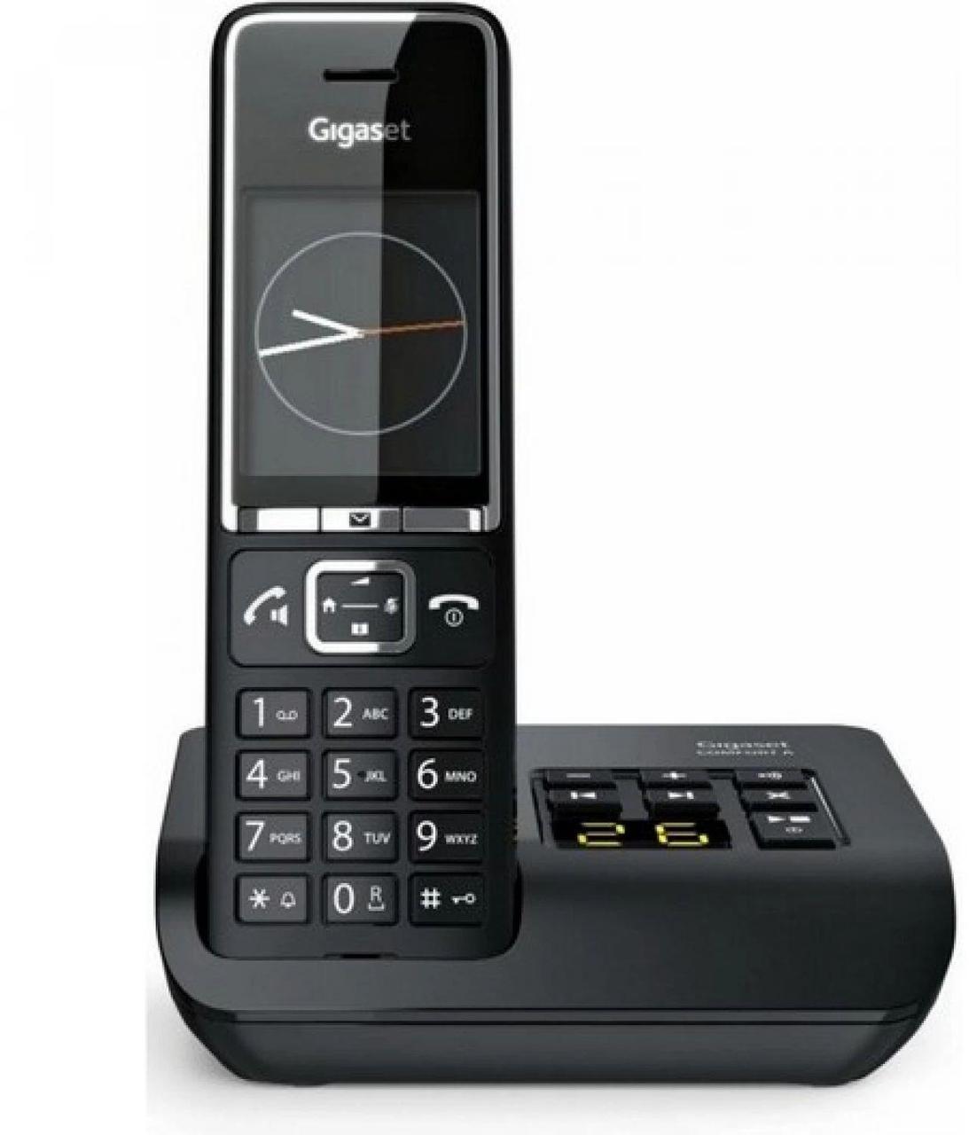 Р/Телефон Dect Gigaset Comfort 550A RUS черный автооветчик АОН - фото 1 - id-p206781072