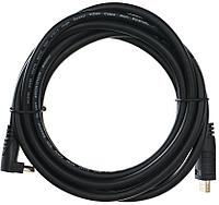 Кабель HDMI HDMI-угловой коннектор 90град 3м, 2.0V VCOM CG523-3M