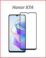 Защитное стекло Full-Screen для Honor X7A черный (Re'in с полной проклейкой)