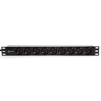 5bites PDU919P-02 Блок розеток / PVC / 1U / 19" / 2M*3G*1.5MM2 / VDE