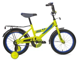 Детский велосипед Black Aqua 1802 (лимонный)