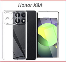 Чехол-накладка + защитное стекло для Huawei Honor X8A