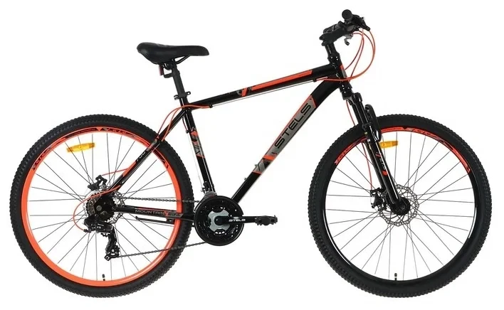 Велосипед Stels Navigator 700 MD 27.5 F020 р.19 2023 (черный/красный)