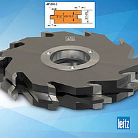 Kомплект фрез Leitz "Доска пола 27-35мм" для обработки паза и гребня (100207654). Безнал