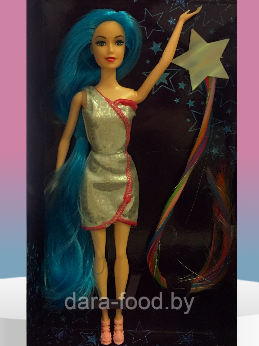 Кукла-модель с трессами «Звезда вечеринки» космос/ 1 шт. - фото 4 - id-p206782977