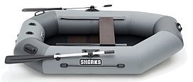 Лодка SHARKS G220 ЖД +слань идет в комплекте, одноместная (220х130х36)
