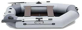 Лодка SHARKS G240 ЖД+слань идет в комплекте, двухместная (240х130х36)