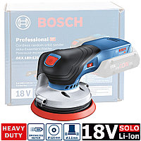 Эксцентриковая шлифмашина аккумуляторная GEX 18V-125 Professional BOSCH (0601372201)