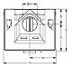 Astov П3С 7057 каминная топка, фото 4