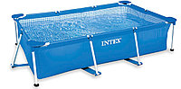 Каркасный бассейн INTEX 28271 Rectangular Frame Pool 260x160x65 см прямоугольный