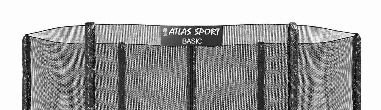 Батут Atlas Sport 312см - 10ft BASIC (3 ноги) с внешней сеткой и лестницей PURPLE (фиолетовый) - фото 2 - id-p193078965