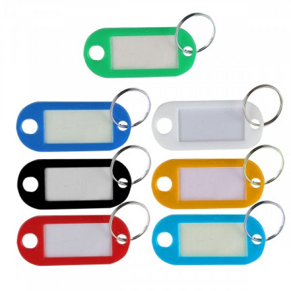Брелок для ключей с инфо-окном, 1шт, цвет ассорти, арт. SKR50(работаем с юр лицами и ИП) - фото 1 - id-p113244716
