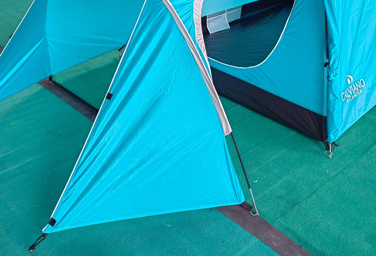 Палатка ACAMPER MONSUN 3 (3-местная 3000 мм/ст) turquoise - фото 5 - id-p205930096
