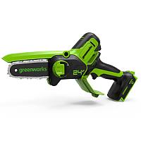 Электропила цепная GreenWorks G24MCS10 24V (2008207)