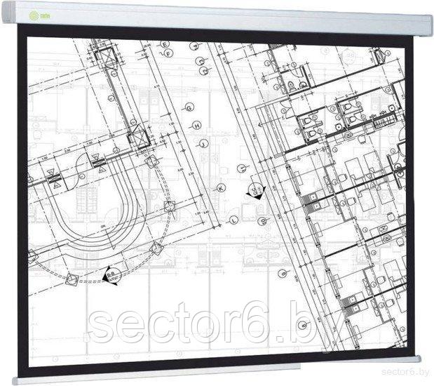 Проекционный экран CACTUS Wallscreen CS-PSW-124x221 - фото 1 - id-p206787213