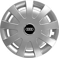 Колпаки на колеса SJS модель 405 / 16"+ комплект значков Audi