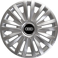 Колпаки на колеса SJS модель 412 / 16"+ комплект значков Audi