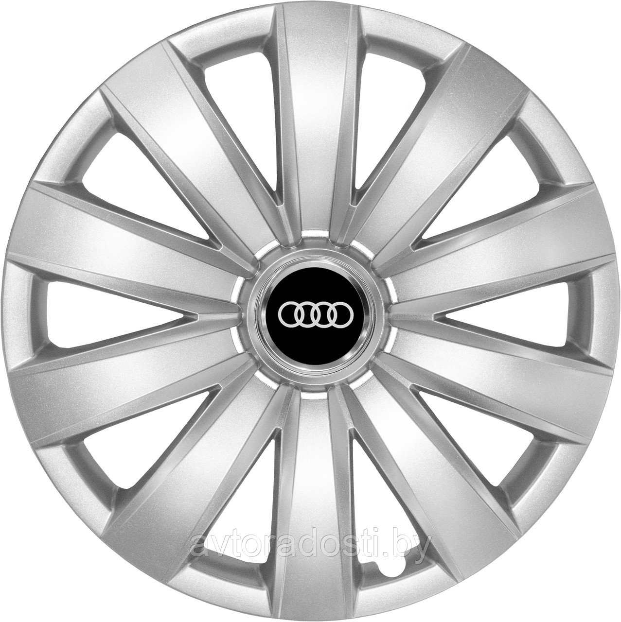 Колпаки на колеса SJS модель 421 / 16"+ комплект значков Audi