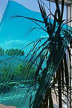 Монолитный профилированный поликарбонат трапеция Бирюза, лист 1050*2000, волна 70/14мм Borrex