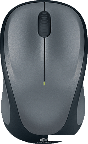 Мышь Logitech M235 Wireless Mouse (серый) [910-002201] - фото 1 - id-p206788442