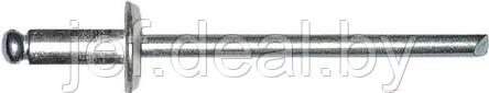 Заклепка вытяжная 6.4х12 мм сталь/сталь цинк (250 шт ) STARFIX SMC3-46590-250, фото 2