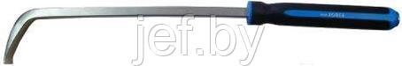 Монтажка изогнутая с прорезиненной рукояткой 90гр. 610мм ROCKFORCE RF-687610C, фото 2