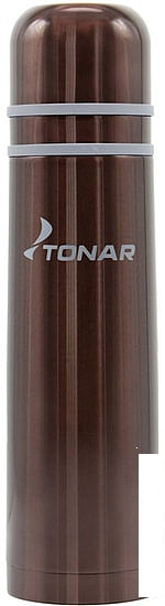 Термос Тонар HS.TM-035 1л (коричневый) - фото 1 - id-p206790713