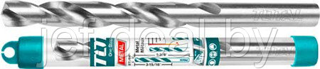 Сверло по металлу M2 HSS 8x75x117 мм TOTAL TAC110801