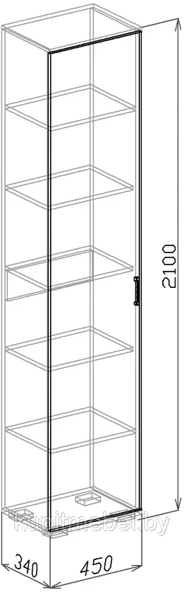 Стенка для гостиной "Кёльн", белый/ белый софт - фото 8 - id-p206790817