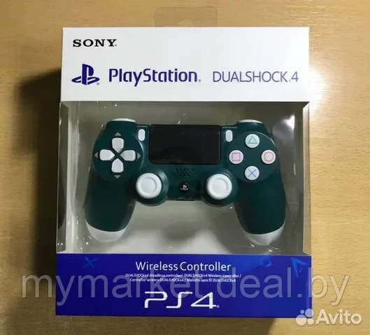 Геймпад - джойстик для PS4 беспроводной DualShock 4 Wireless Controller (Голубой) - фото 9 - id-p206791016