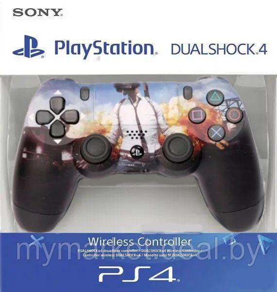 Геймпад - джойстик для PS4 беспроводной DualShock 4 Wireless Controller (PUBG) - фото 3 - id-p206791020