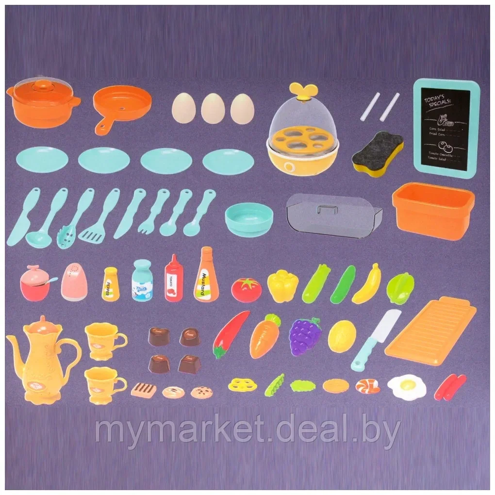 Кухня детская игровой набор Modern Kitchen, 65 предметов - фото 9 - id-p206791050