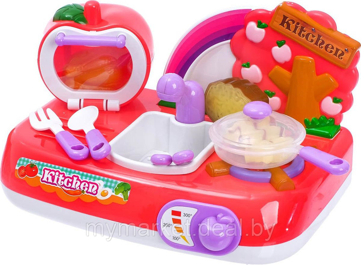 Кухня детская мини игровой набор Kitchen, 8 предметов - фото 2 - id-p206791056